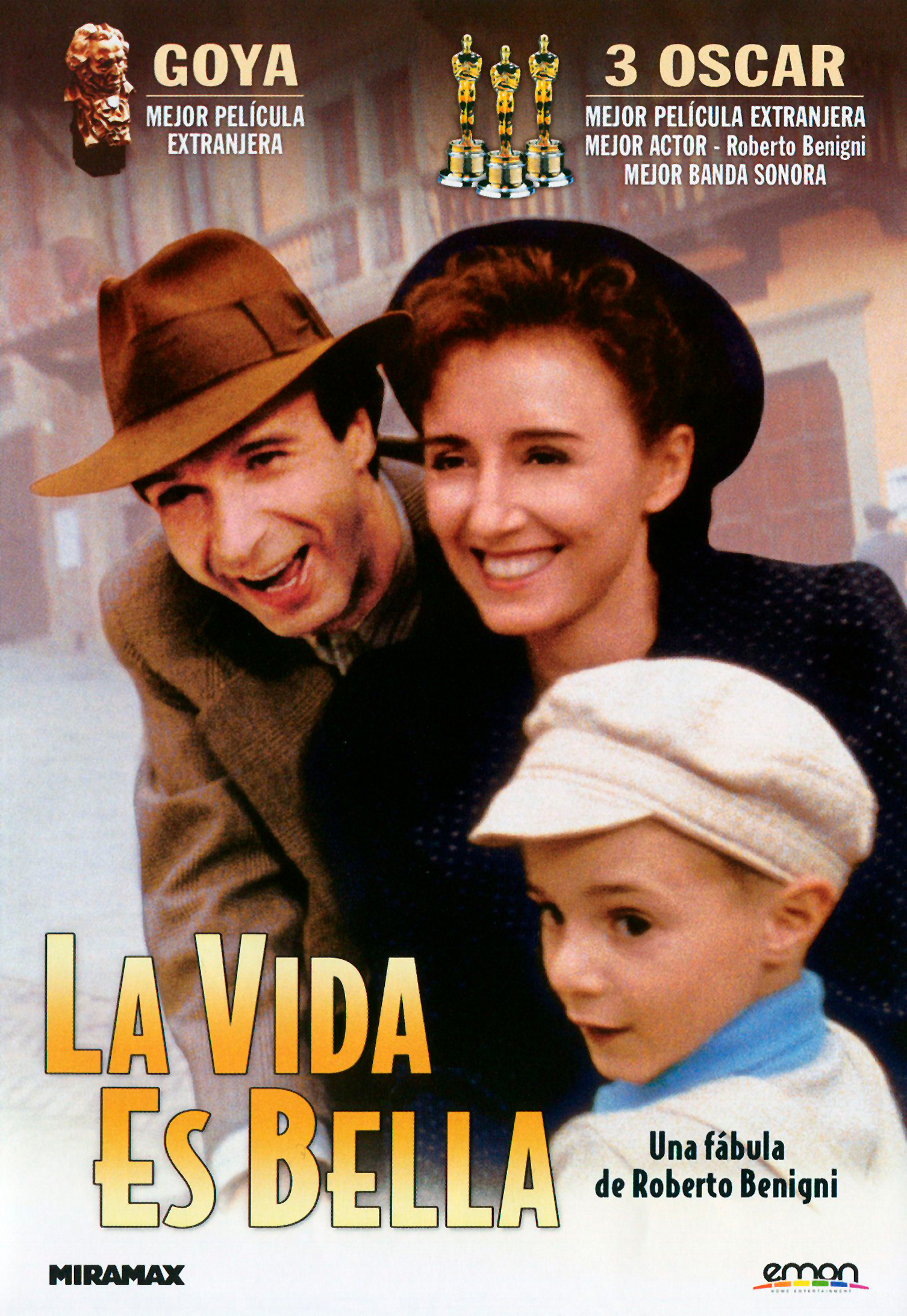 La vida es bella (1997) BDRip 1080p 5.1 Dual Lat-Ita c/ Sub.