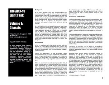 The AMX-13 Light Tank Volume 1: Chassis