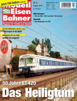 Modelleisenbahner 2019-08