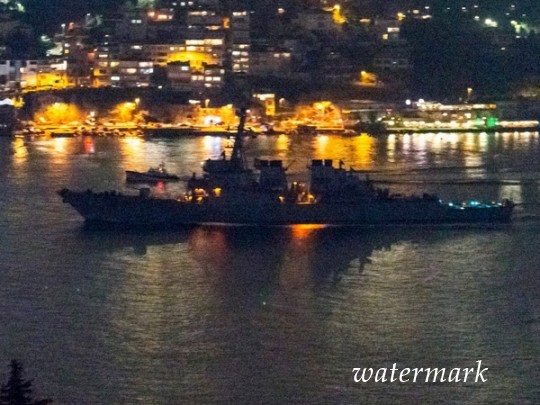В Черное море ввалился еще один-одинехонек военный корабль США(фото)