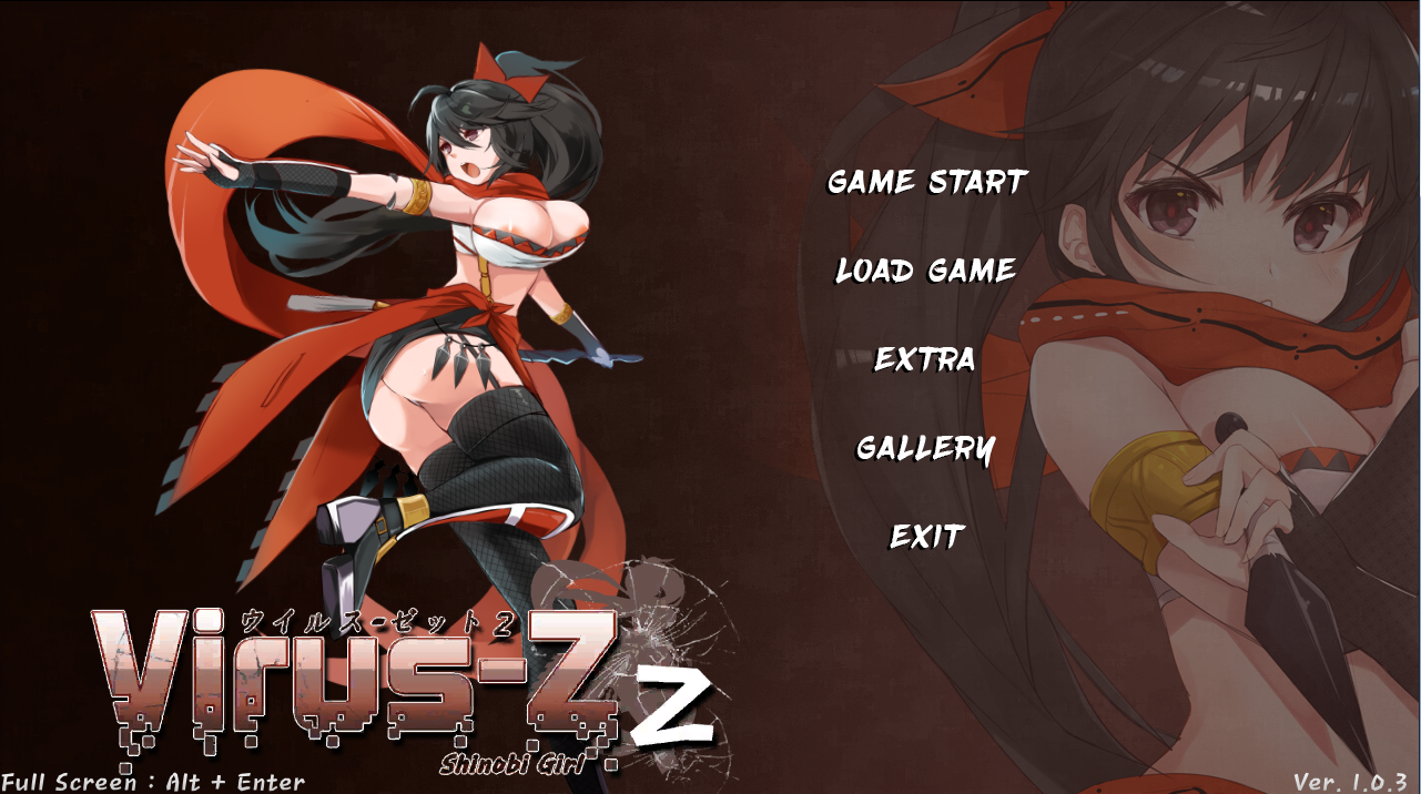Smaverick - Virus-Z 2: Shinobi Girl - Version 1.0.3 Completed Eng