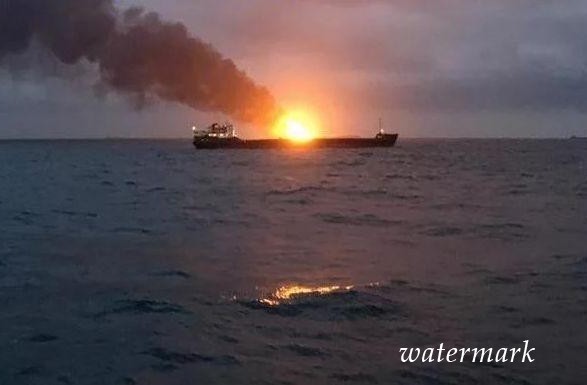 Пламенеющие корабли в Черном море, причастны к беззаконным поставкам газа в Сирию - МинВОТ