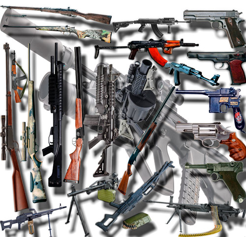 Png клипарты - Огнестрельное оружие