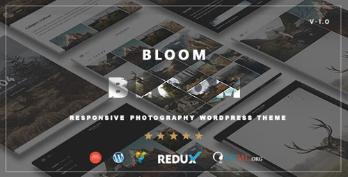 ThemeForest - Bloom v1.0 - Responsive Photography / Portfolio WordPress Theme - 19532929