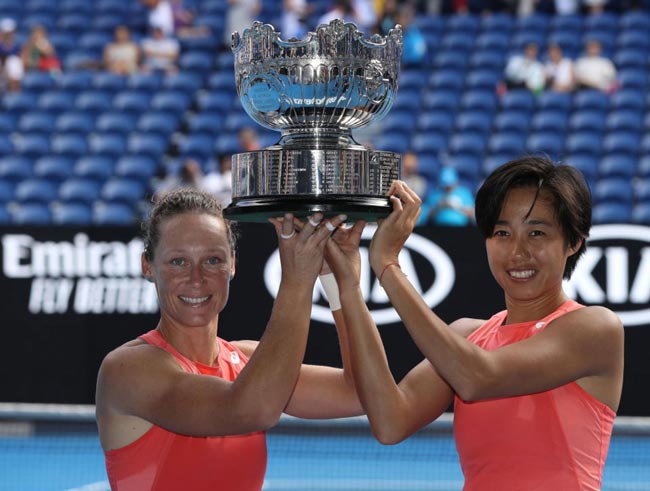 Australian Open. Стосур и Шуай – чемпионки в парном разряде
