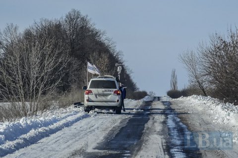 ОБСЕ зафиксировала шесть самоходных гаубиц у оккупированного поселка в Луганской области