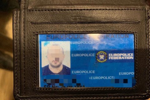 ​Полиция застопорила экс-бойца "Торнадо" с удостоверением сотрудника Европола