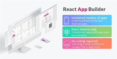 CodeCanyon - React App Builder v9.0.0 - Unlimited number of apps - 22649230