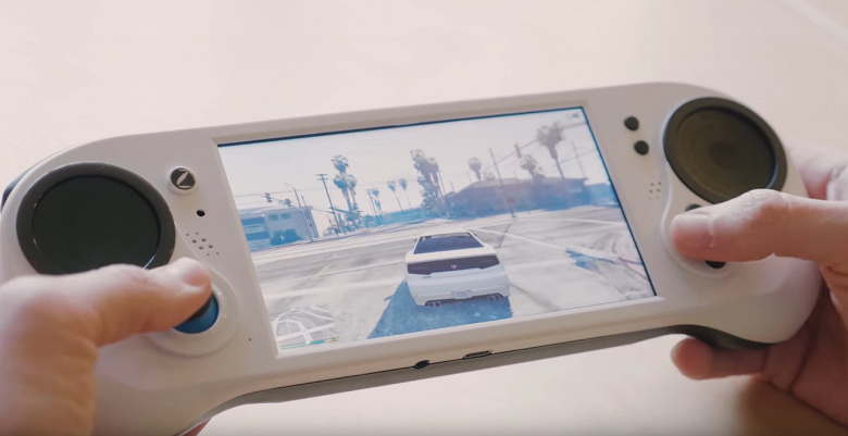 Видео дня: Smach Z — потенциально важнейшая портативная игровая консоль — справляется с возле игр, вводя GTA V