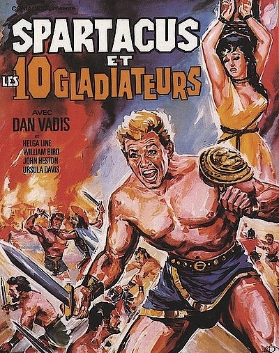 Спартак и 10 гладиаторов / Gli invincibili dieci gladiatori (1964) DVDRip
