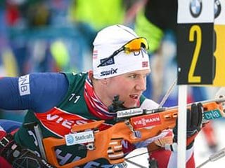 Норвежец Кристиансен выиграл спринт на этапе КV по биатлону в США; Пидручный – 33-й