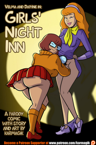 Karmagik - Velma and Daphne in: Girls' Night Inn - New Scooby-doo XXX comic