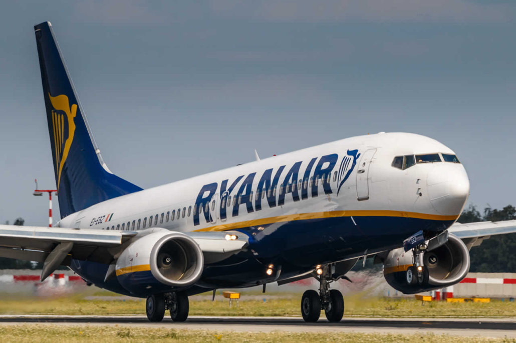 Ryanair запустил продажу билетов на осенние рейсы в Мадрид