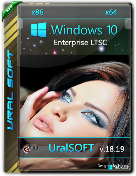 Windows 10 Enterprise LTSC 17763.316 by UralSOFT v.18.19 (x86-x64) (2019) =Rus/Eng=