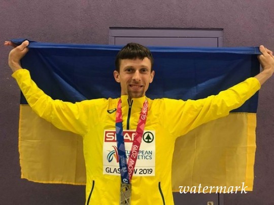 Украинский легкоатлет стал вице-чемпионом Европы, несмотря на травму(фото)