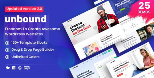 ThemeForest - Unbound v2.0.2 - Business Agency Multipurpose Theme - 22070603 - NULLED