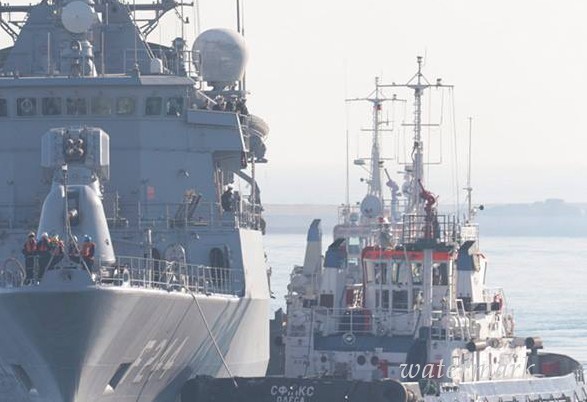 В одесский порт ввалились военные корабли Турции