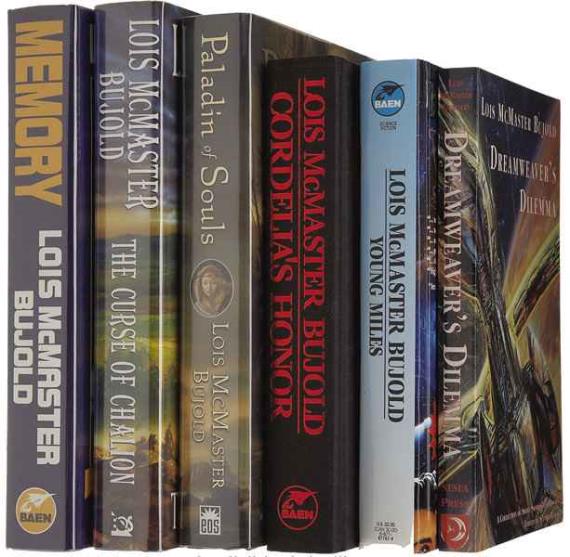 Lois McMaster Bujold. Collected works of 38 books