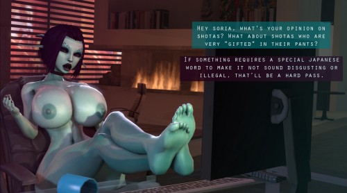 Soldiersside - Big Titty 3D Elf Girl Tittyfucking + Sex Adventures with Tifa Lockhart 3D