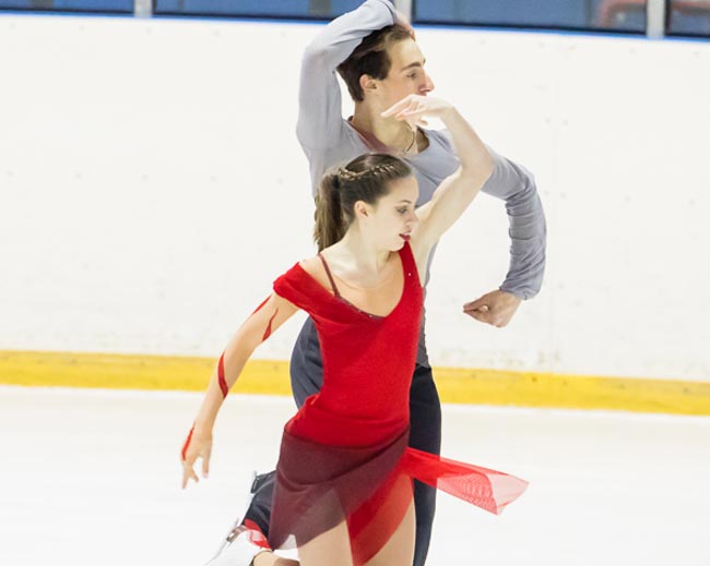 Попова и Беликов – 11-е среди танцоров на юниорском ЧМ по фигурному катанию в Загребе