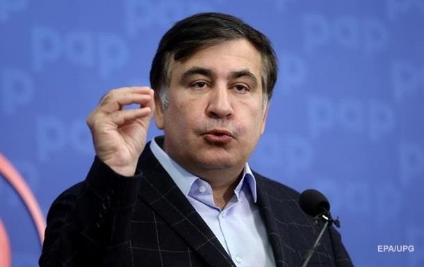Саакашвили показал билет в Украину на 1 апреля