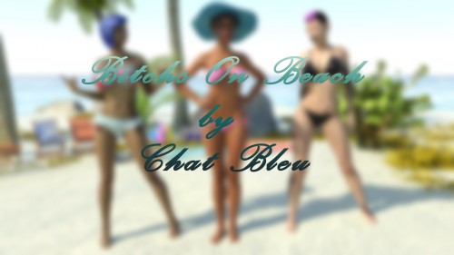 Chat Bleu - Bitchs On Beach - Updated