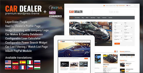 ThemeForest - Car Dealer v1.4.8 - Automotive WordPress Theme - Responsive - 8574708