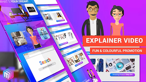 Explainer Video | Dream Shopping Online - Project for After Effects (Videohive)