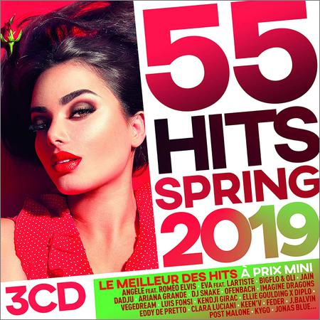 VA - 55 Hits Spring (3CD) (2019)