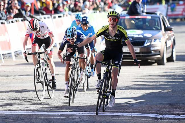 Британец Йейтс выиграл третий этап велогонки «Вуэльта Каталонии» (+Видео)