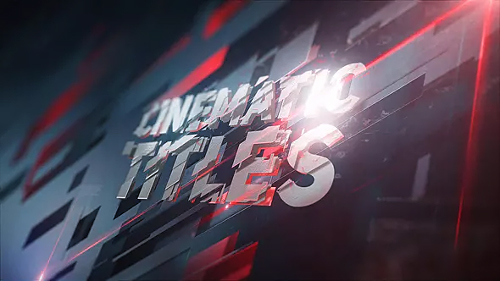 3D Plates Titles - Project for After Effects (Videohive)