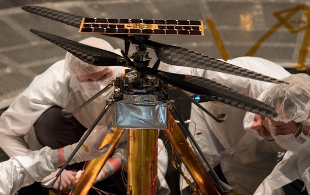 NASA завершило испытания вертолета для Марса