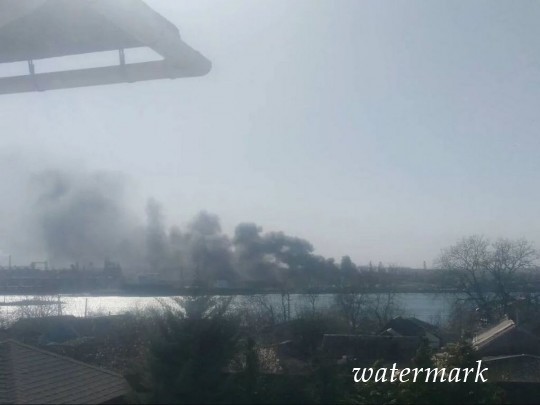 Пожар в порту под Одессой: другой за заключительные четыре дня(фото)