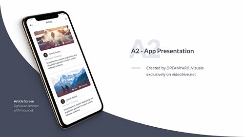 A2 - App Promo - Project for After Effects (Videohive)