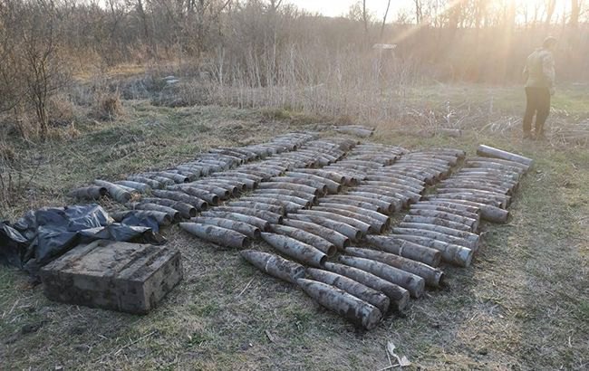 На забытом кемпинге в Луганской области вскрыли строй боеприпасов