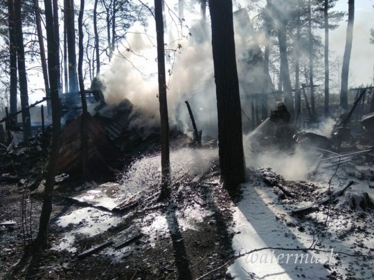 Из-за поджога травы в Житомирской области погибла супружеская чета: фото с места трагедии