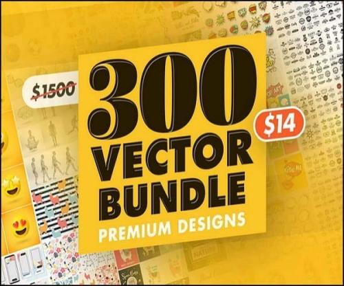 300 Vector Bundle of Premium Designs