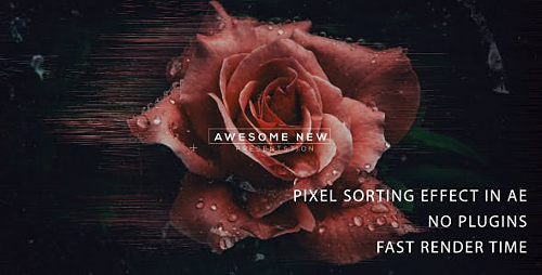 Pixel Sorting trailer 2 - Project for After Effects (Videohive)