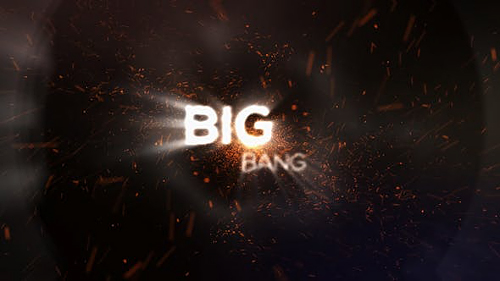 Big Bang Particle Logo Reveal - Project for After Effects (Videohive)