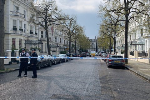 В Лондоне напали на автомобиль украинского посла(освежено)
