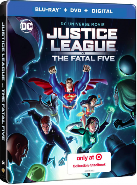 Justice League vs The Fatal Five 2019 1080p WEBDL DD5 1 H264-CMRG