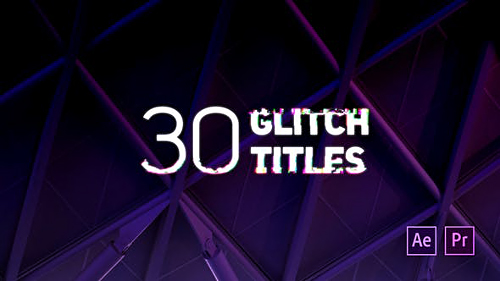 Glitch Titles 22500592 - Project for After Effects (Videohive)