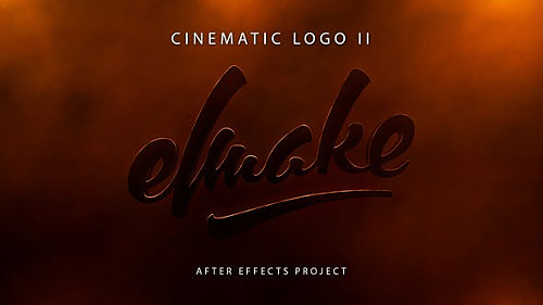 Cinematic Logo II - Project for After Effects (Videohive)