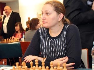 Инна Гапоненко – вторая после восьми туров на чемпионате Европы по шахматам