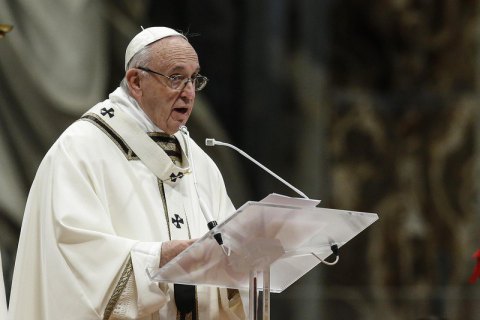 Папа Римский упомянул Украину в пасхальной речи