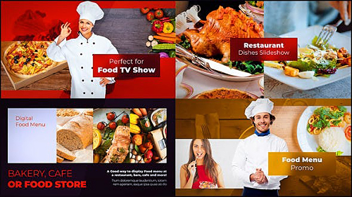 Food Slideshow 23084172 - Project for After Effects (Videohive)