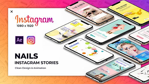 Nails Instagram Stories - Project for After Effects (Videohive)