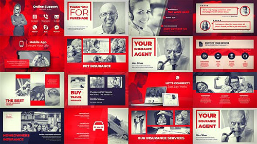 Insurance Company - Agent Portfolio - Project for After Effects (Videohive)