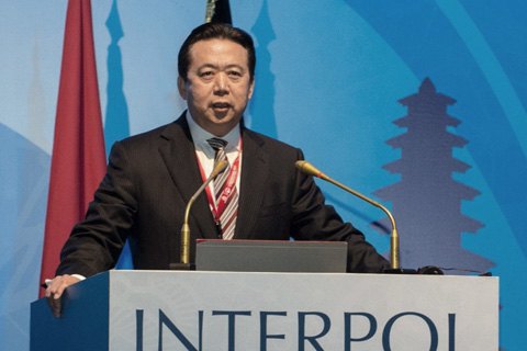 Китай официально обнародовал об аресте бывшего главы Интерпола