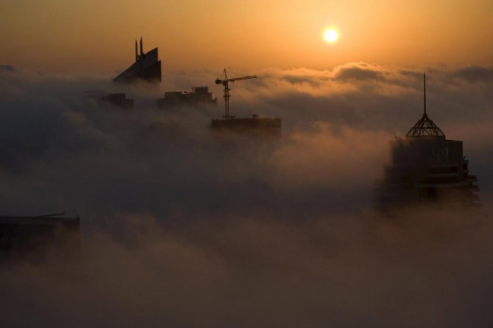 Города в облаках и тумане [Фоторепортаж]